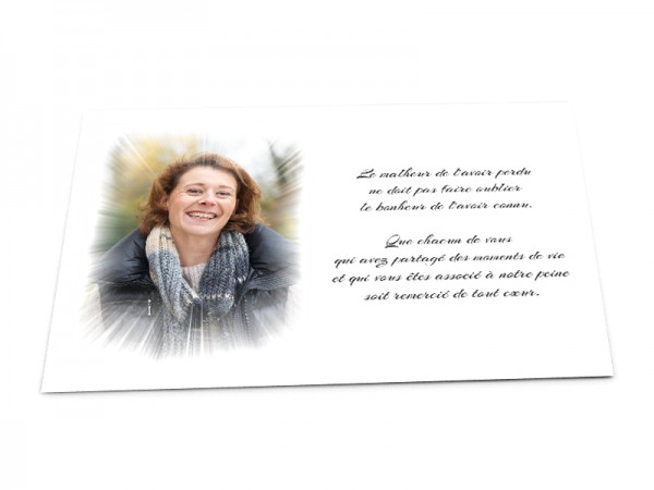 Carte Remerciement Deces Personnalisable Avec Photo 1001cartes Carte Remerciement Deces Personnalisable Avec Photo 1001cartes
