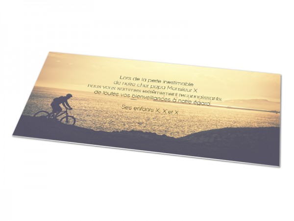Carte Remerciement Deces Personnalisable Avec Photo 1001cartes