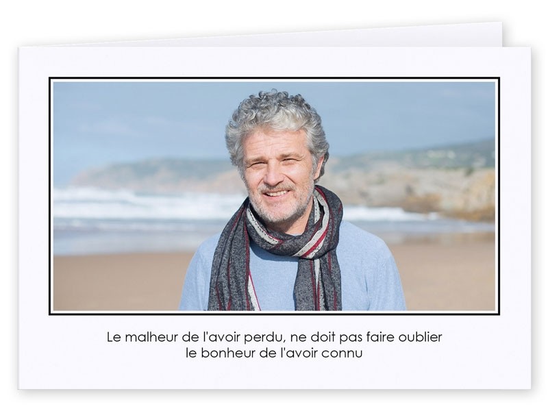Photo Souvenir Ancienne - Deces Mme Louis Lefort - Souvenir Familial - Réf B1