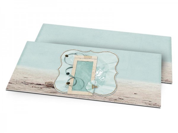 Faire-part mariage - La mer – sous l'eau