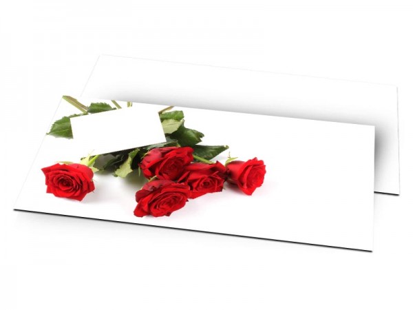 Remerciements mariage - Dites-le avec des roses