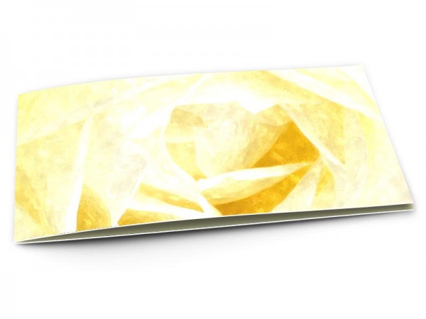 Remerciements mariage - Diamant de rose jaune