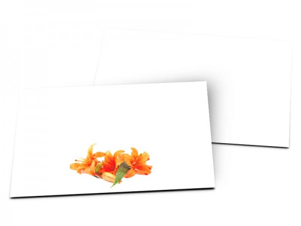 Carton d'invitation mariage - Symphonie de lys