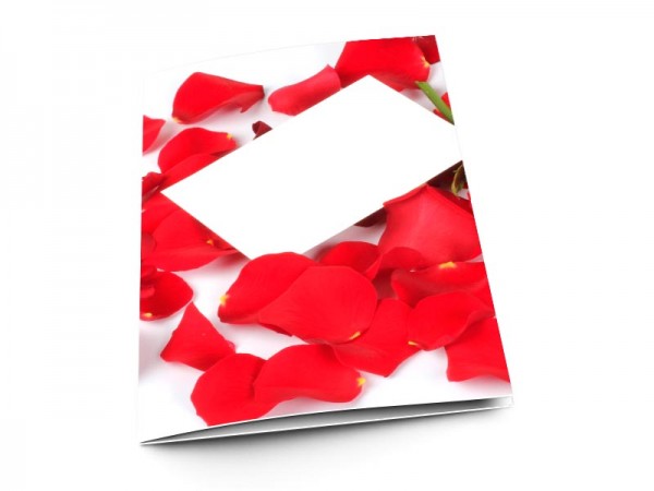 Menu mariage - Cocon de rose
