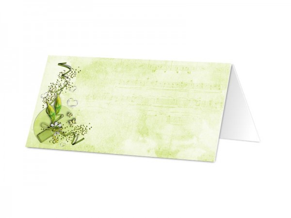 Marque-place mariage - Mélodie champêtre