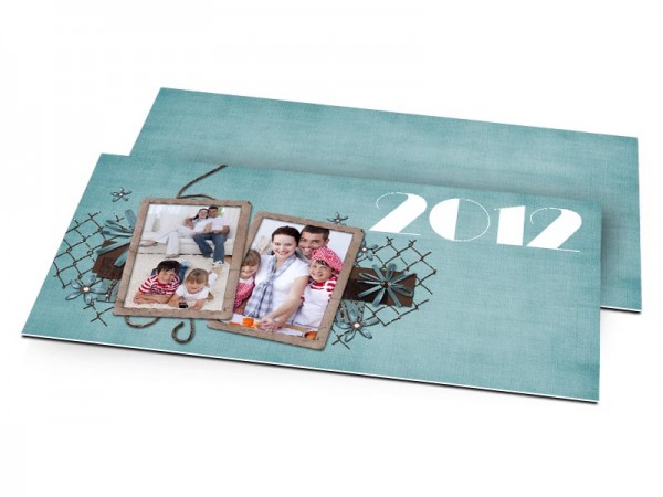 Cartes de voeux famille - Simple mais chic