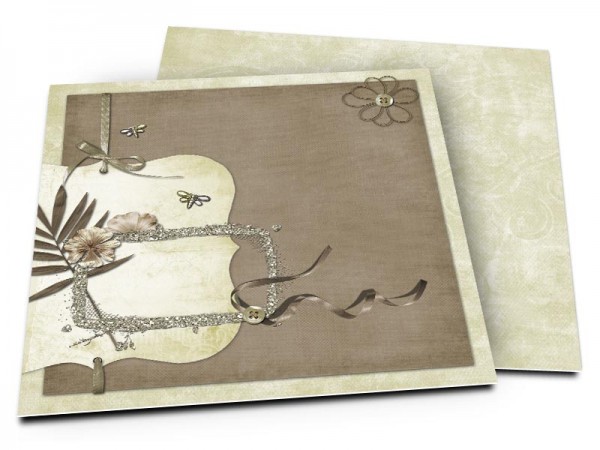 Faire-part mariage - Rubans et libellules