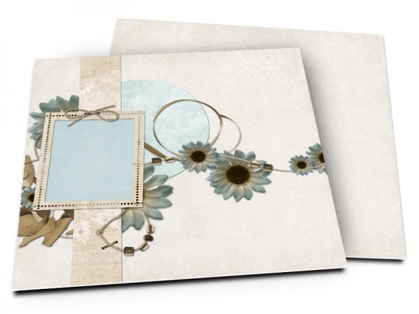 Faire-part mariage - Le fil des fleurs