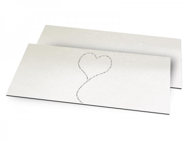Faire-part mariage - L'envol de l'amour