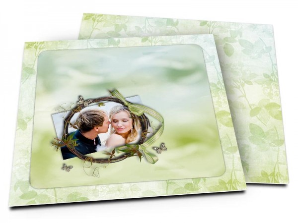 Remerciements mariage - Champêtre – flou artistique