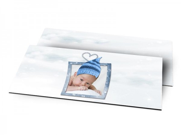 Remerciements naissance - Bonnet péruvien