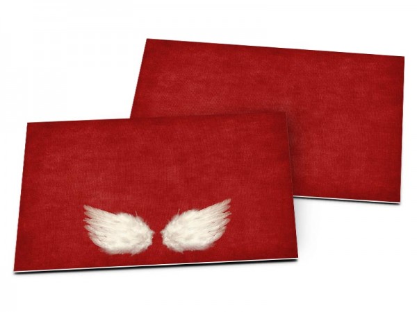 Carton d'invitation mariage - Les ailes de la passion