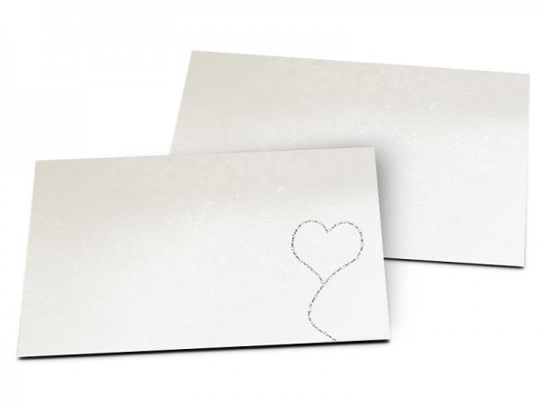Carton d'invitation mariage - L'envol de l'amour