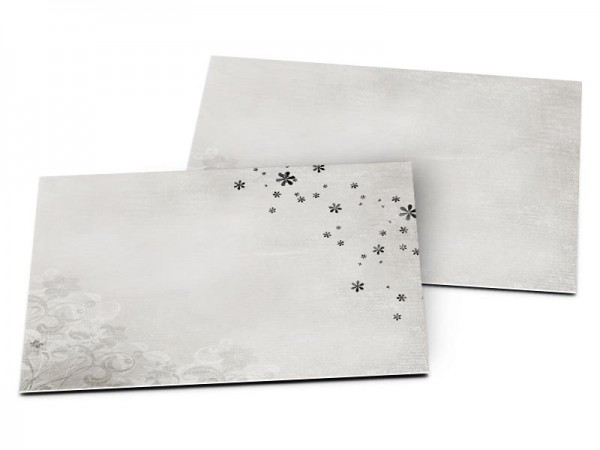 Carton d'invitation mariage - Poésie hivernale