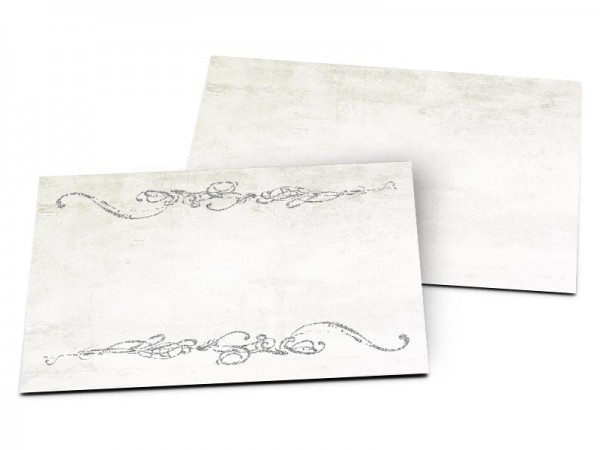 Carton d'invitation mariage - Frises d'arabesques