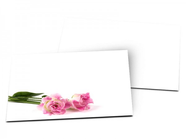 Carton d'invitation mariage - Narcisses allongées