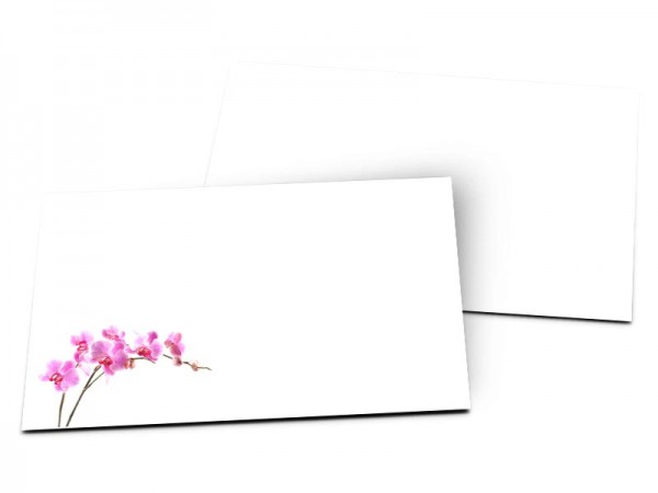 Carton d'invitation mariage - Orchidée sauvage