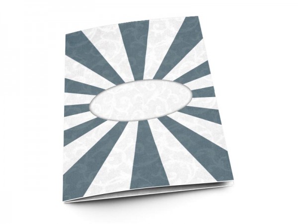 Menu communion - Rayons bleus