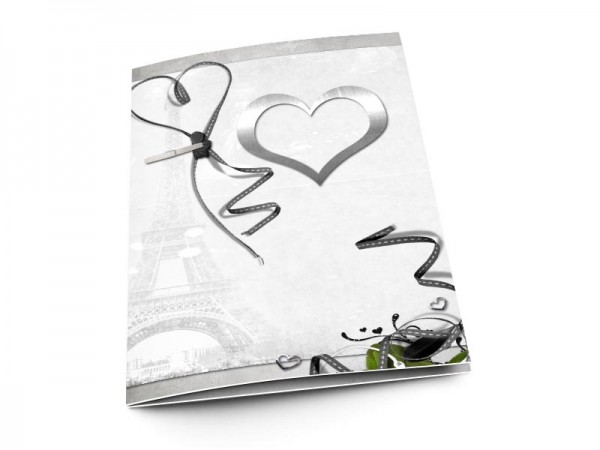 Menu mariage - Paris – un amour de tour Eiffel
