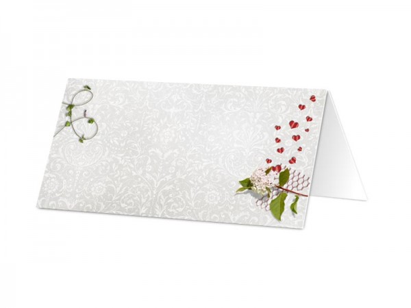 Marque-place mariage - L'amour