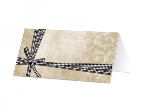 Marque-place mariage - Comme un cadeau