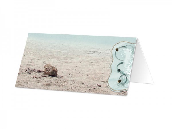 Marque-place mariage - La mer – sous l'eau