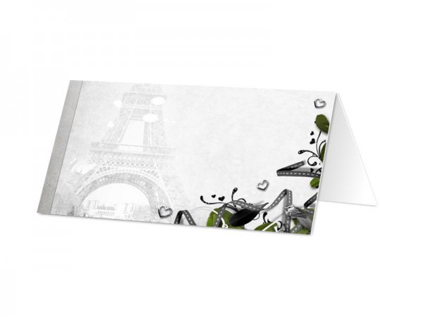 Marque-place mariage - Paris – un amour de tour Eiffel